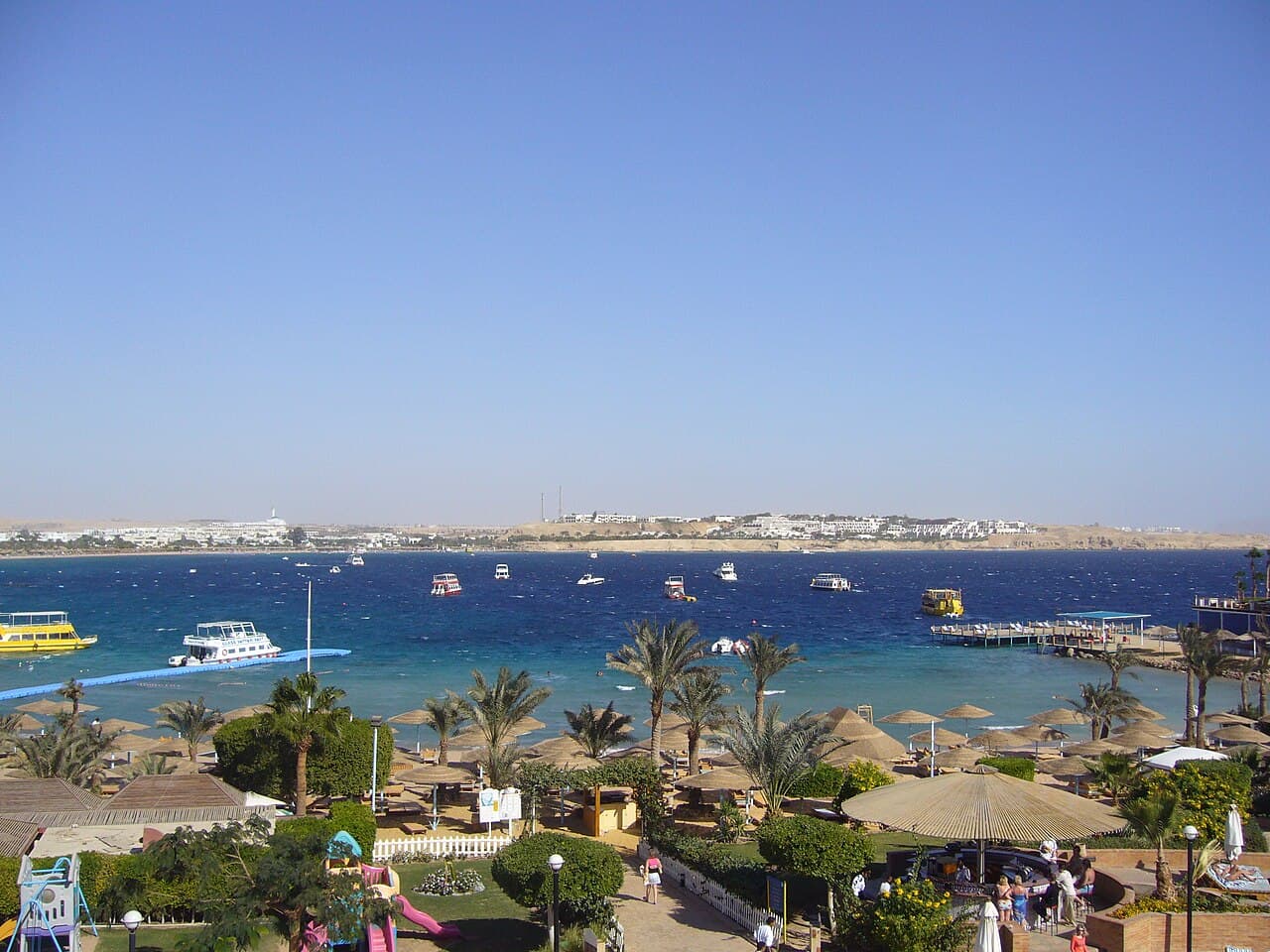 Naama Bay, photographed in 2006