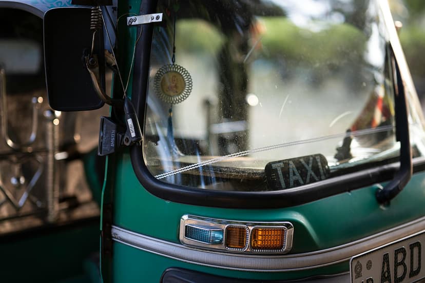 Taxi-appar i Sri Lanka: En reseguide