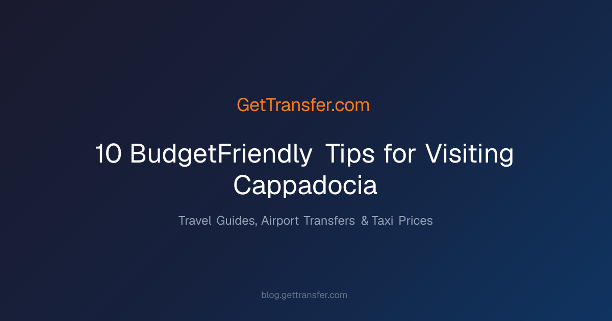 10 Budget-Friendly Tips for Visiting Cappadocia