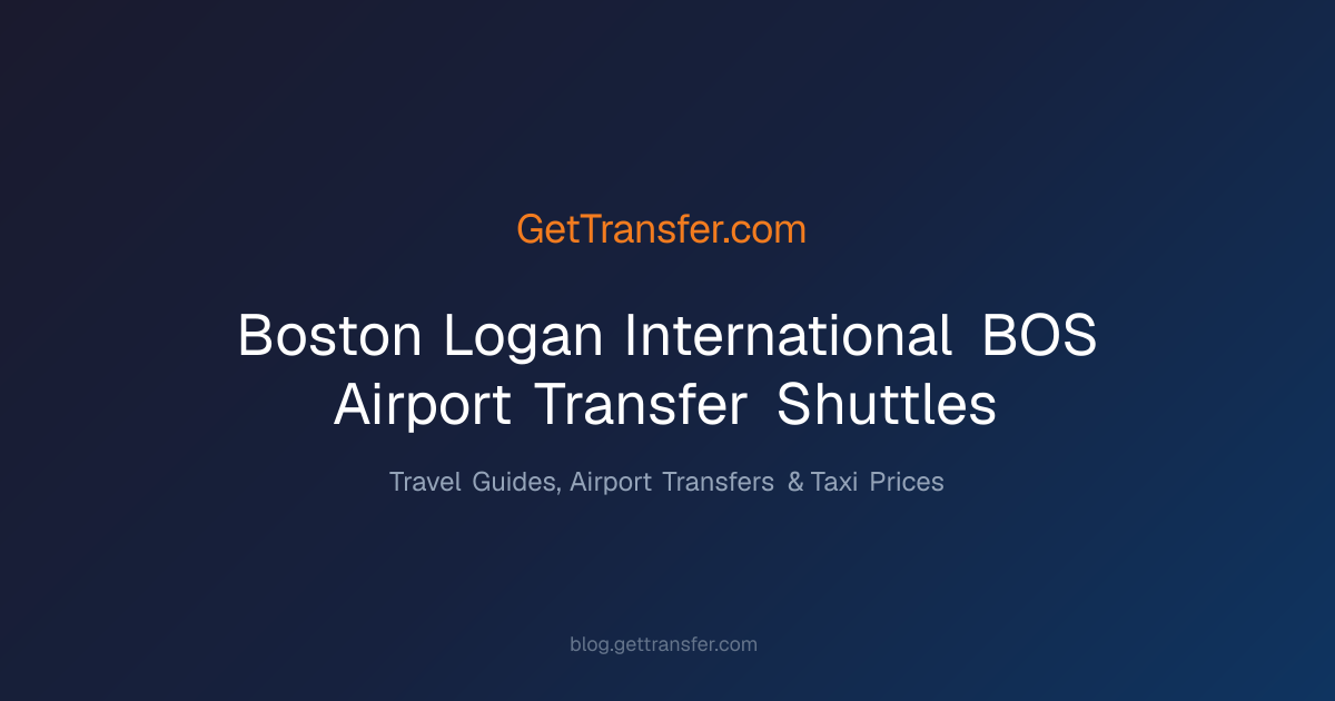 Boston Logan International BOS Airport Transfer - Shuttles