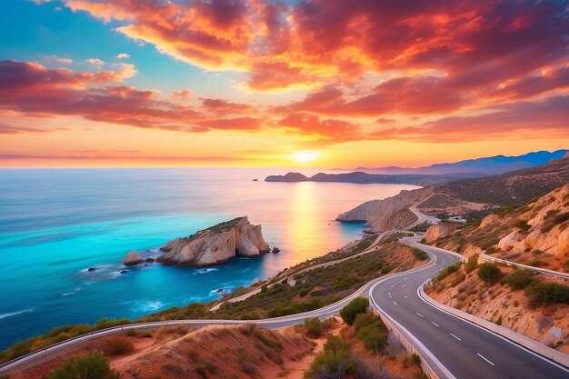 Keratea and the long coast toward Cape Sounion