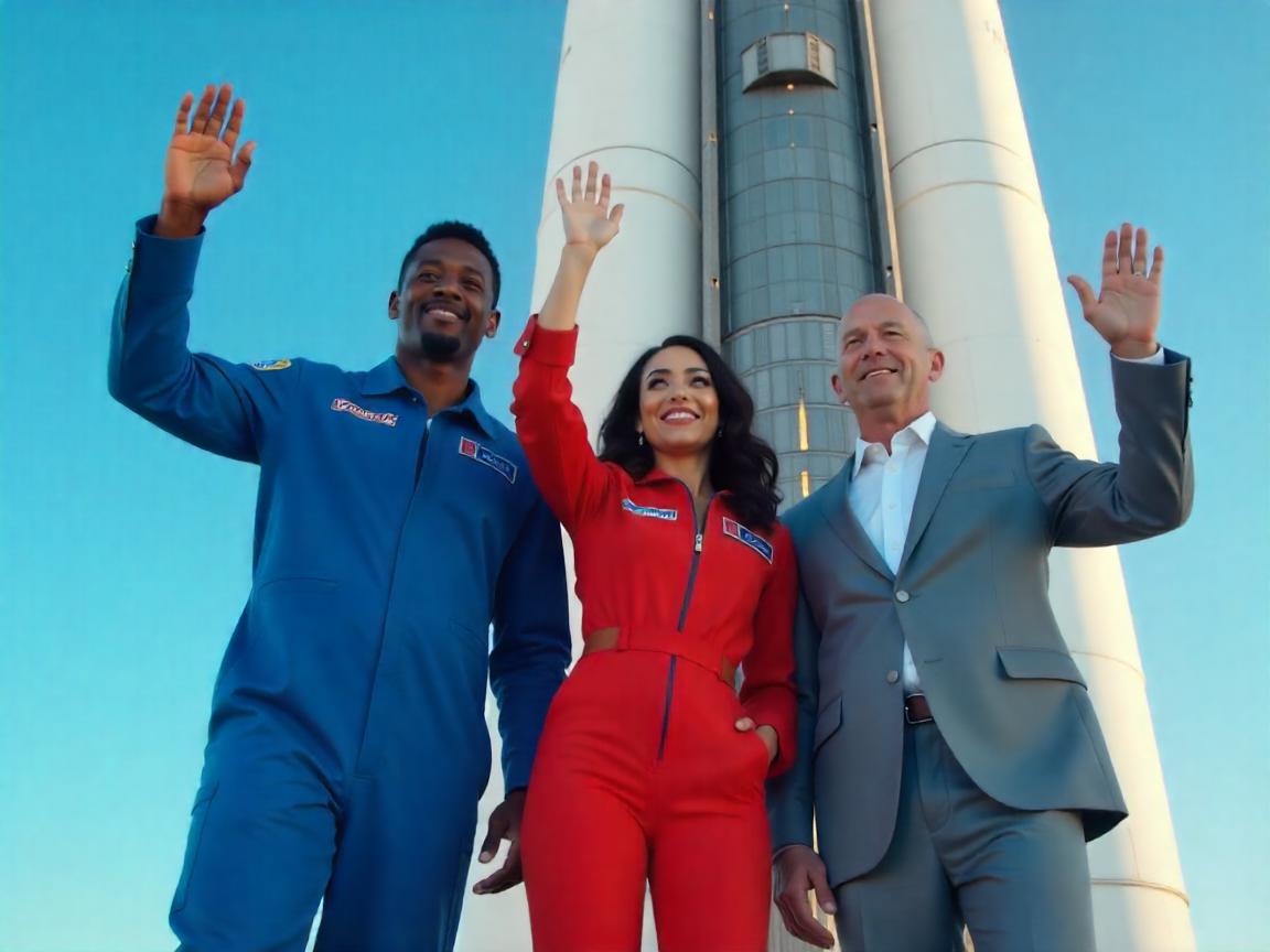Blue Origin’s Space Tourism Launch Featuring Notable Figures
