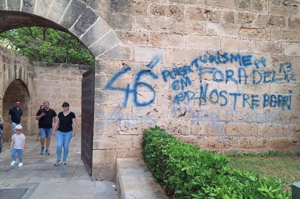 Discontent Brews in Majorcan Heritage: Tourists Encounter Vandalism