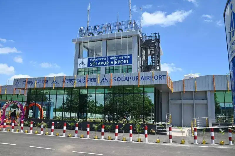 Solapur Airport Resumes Flights with a New Route to Goa