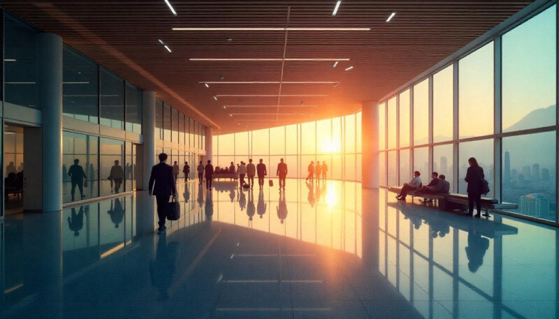 Internationale luchthaven Hongkong verbetert activiteiten met nieuwe Terminal 2