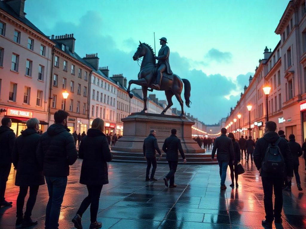 Tourists Split Over Restrictions at Iconic Dublin Statue