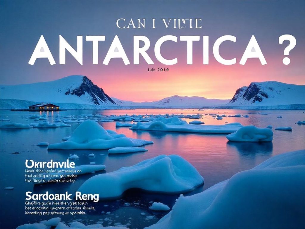 Can I visit Antarctica? Your Guide to exploring the Southern Continent