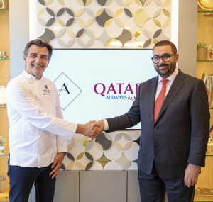 Qatar Airways Collaborates with Renowned Chef to Enhance Culinary Offerings