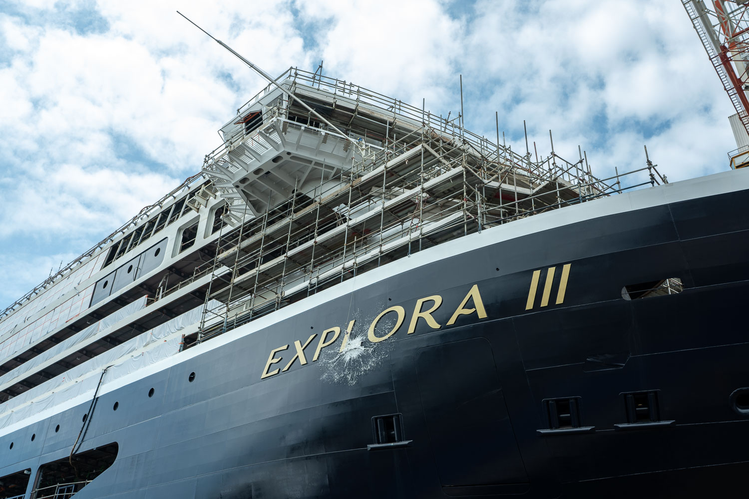 Hitos celebrados en Génova con la ceremonia de salida a flote del EXPLORA III