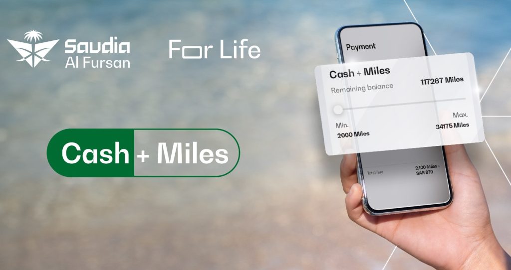 Saudia's AlFursan Loyaliteitsprogramma onthult de 'Cash + Miles' Booking Innovatie