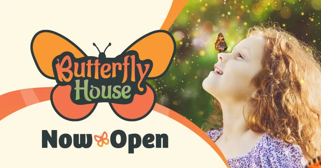 Experience the Magic of the Newly Opened Butterfly House