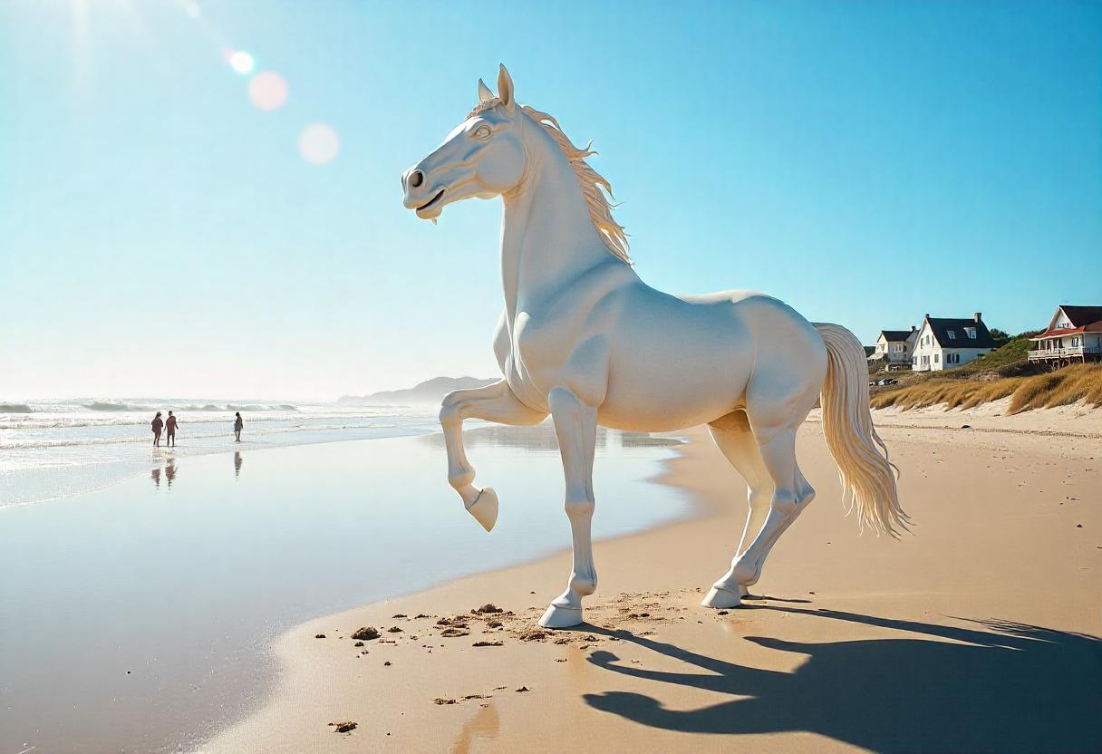 Discovering the Depths of Ivan Morison’s White Horses and Coastal Communities