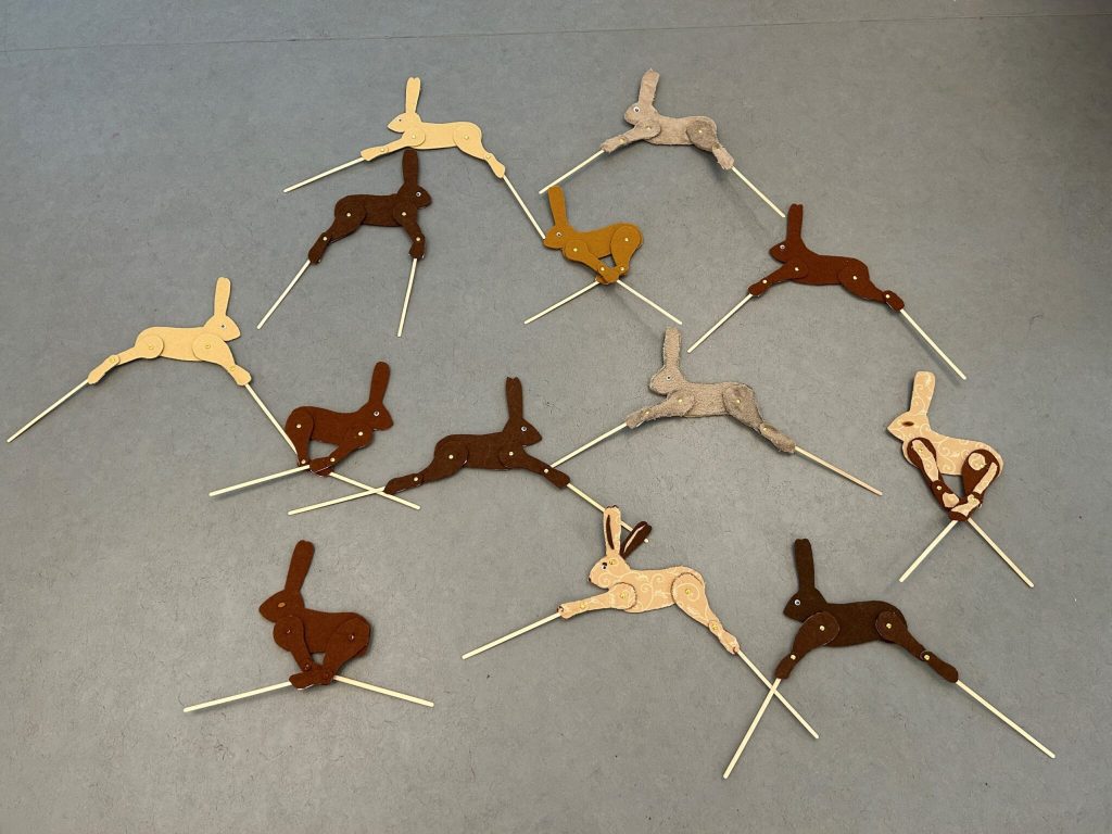Explore the Creative World of Puppet Making with Brown Hares