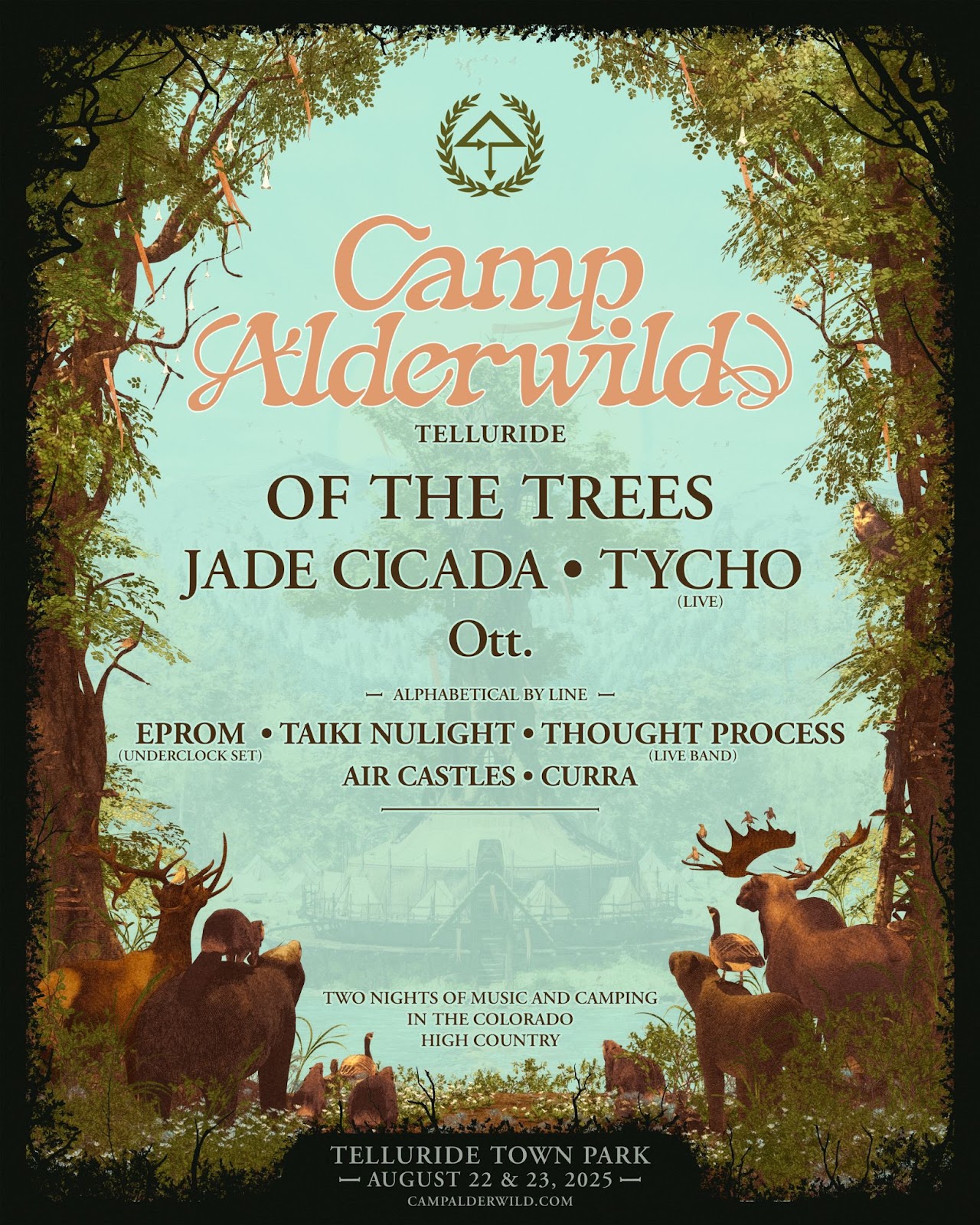 Camp Alderwild Revine pentru o Experiență Muzicală Unică în Telluride, CO