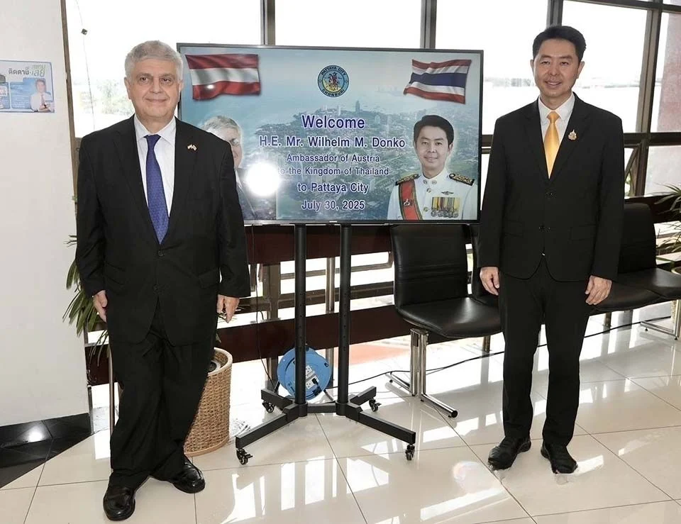 Pattaya’s Mayor Engages with Austrian Ambassador to Boost Tourism