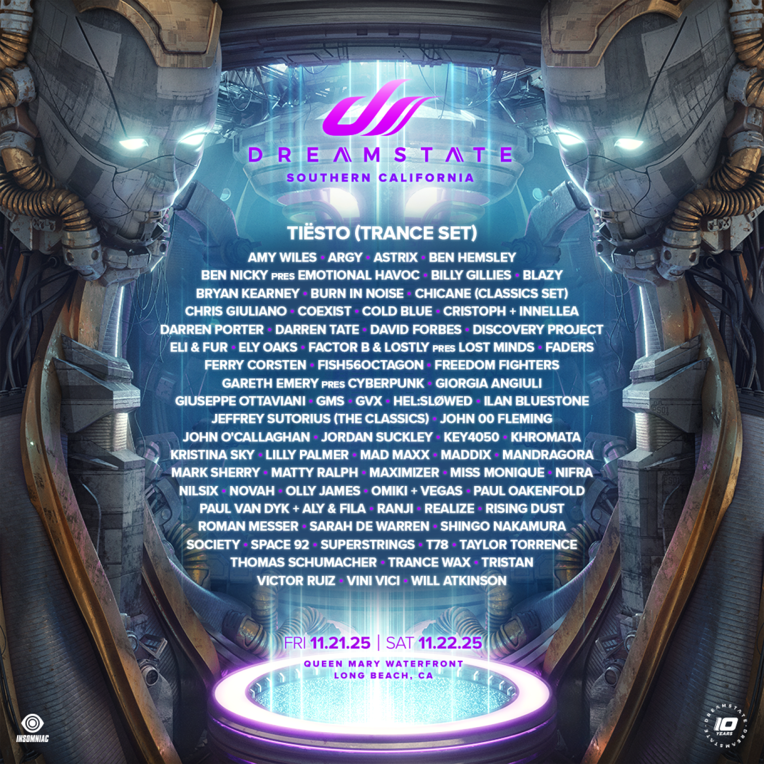 Experimentează Momentele Culminante ale Aniversării a 10-a a Festivalului Dreamstate SoCal