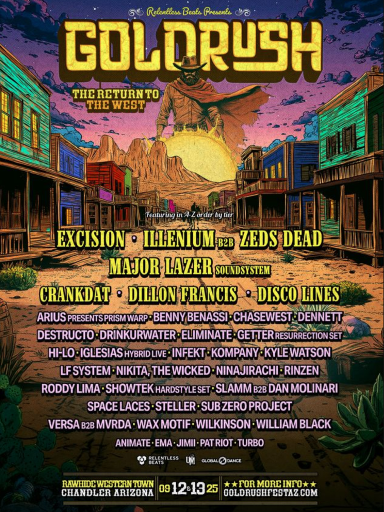Goldrush Festival 2025: Un nou capitol în vibrațiile petrecerilor occidentale