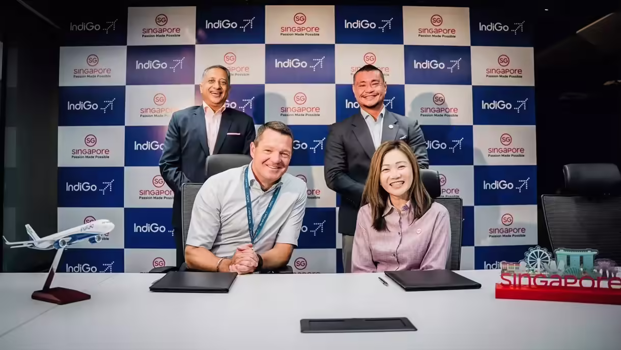 IndiGo Teams Up with Singapore Tourism Board to Enhance Indian Travel