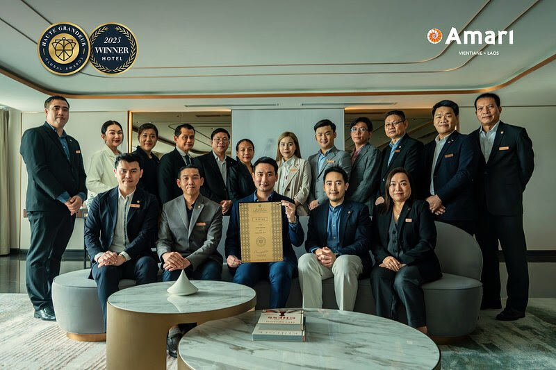 Awards Celebrate Quality Service at Amari Vientiane – A New Era for Hospitality in Laos