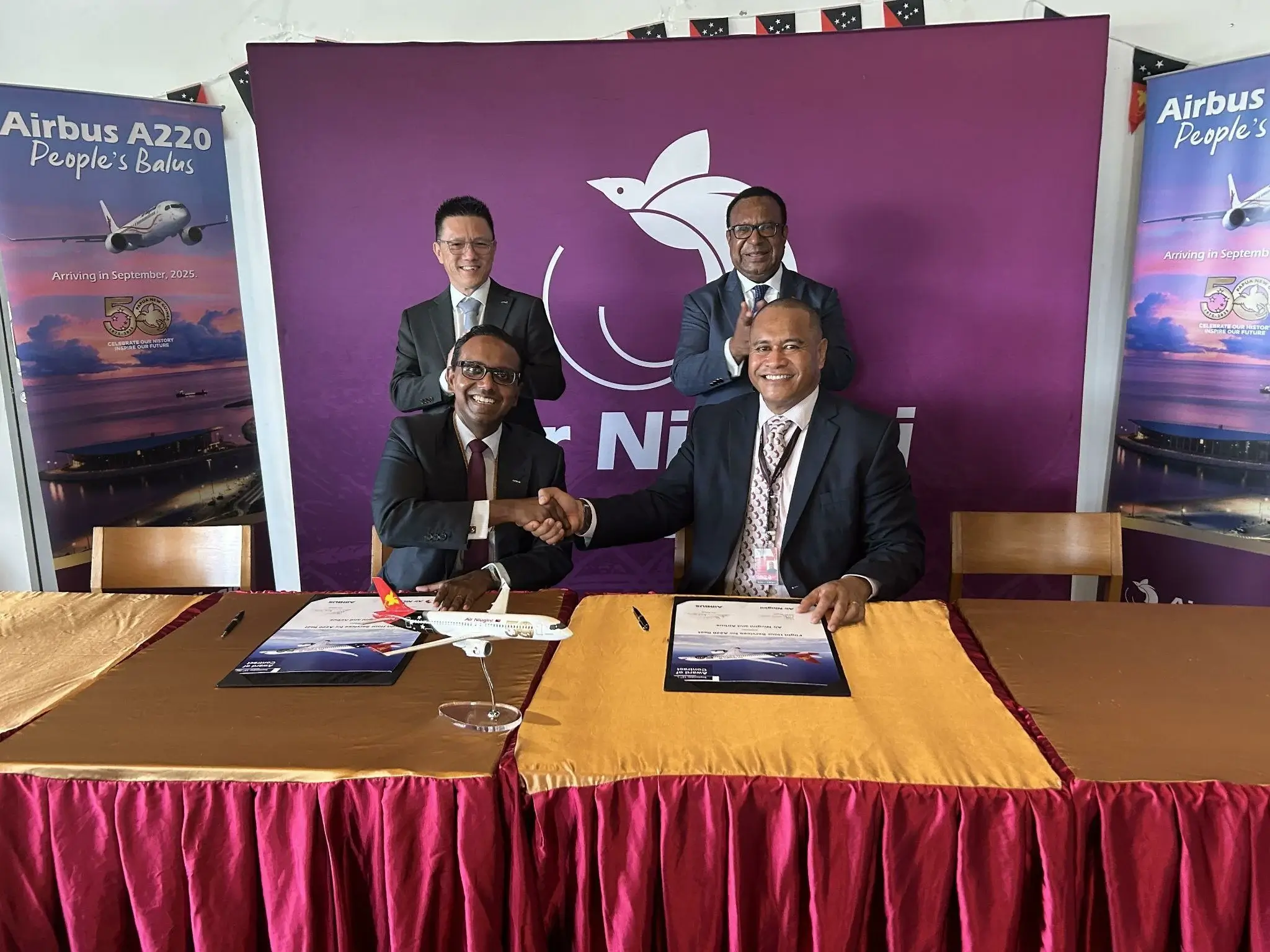 Air Niugini Secures Airbus Flight Hour Services for Smooth Operation of Its A220 Fleet