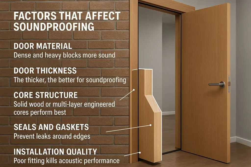 Soundproof interior doors: real dB ratings and how to improve them
