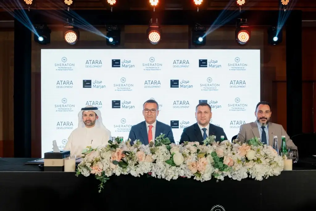 Casas de lujo frente al mar de la marca Sheraton debutan en la isla Al Marjan de Ras Al Khaimah