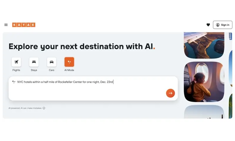 Discover KAYAK’s AI Mode: Revolutionizing Travel Planning with Conversational Searches