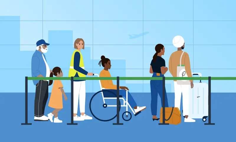 U.S. Airports Marked by Lengthy Security Delays: Insights from Recent Flight Data