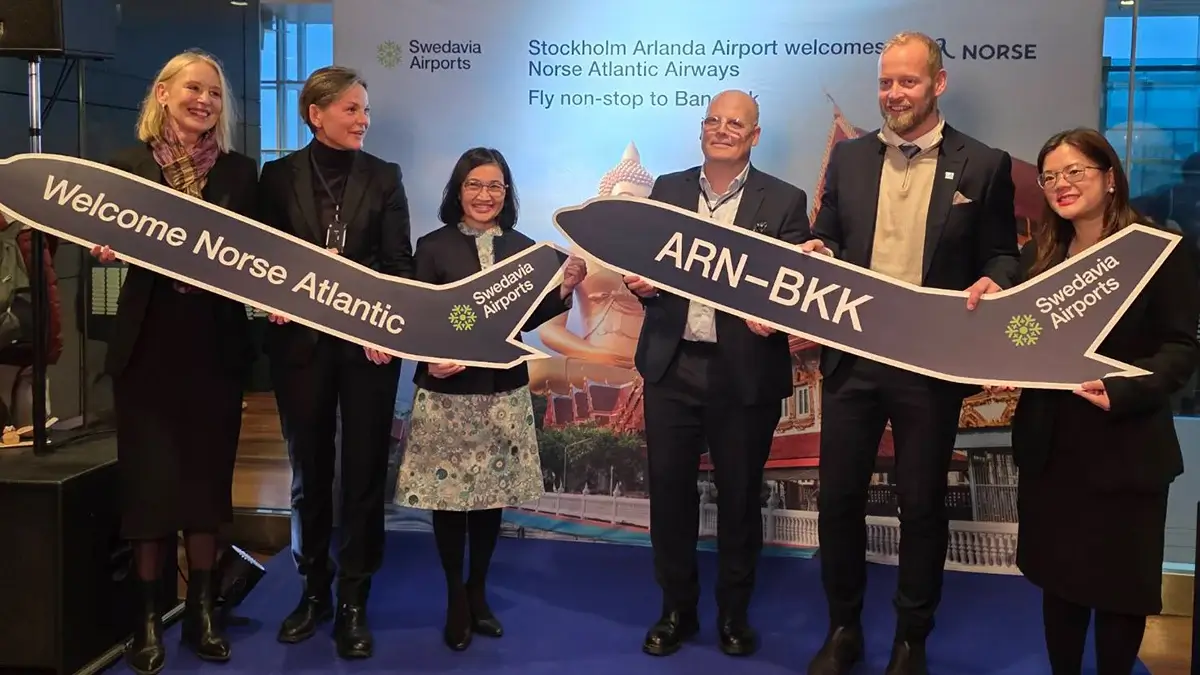 Opening New Horizons: Norse Atlantic Airways Begins Direct Flights from Stockholm to Bangkok