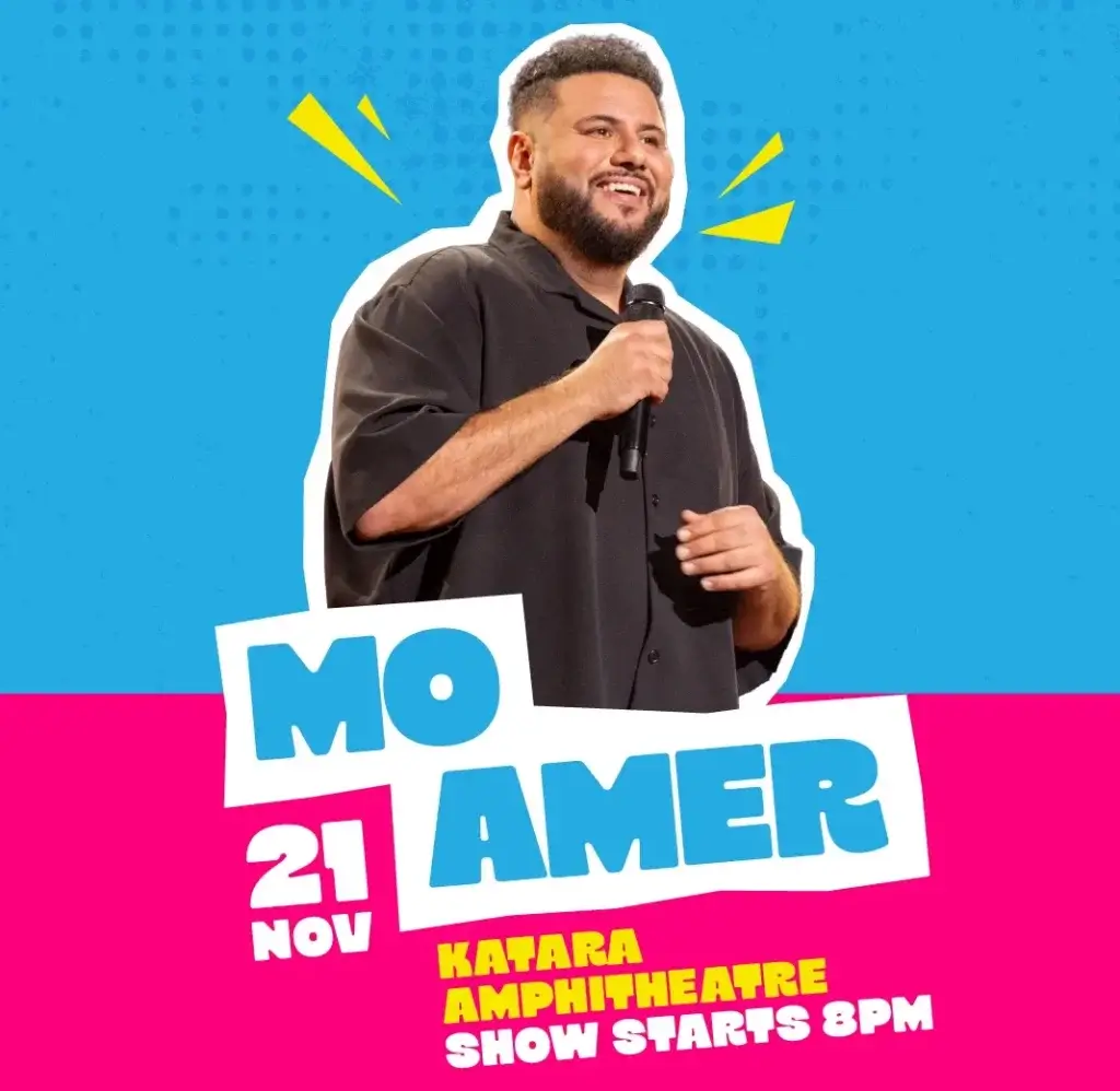 Experience Mo Amer Live in Doha: A Night of Laughter at the Katara Amphitheatre
