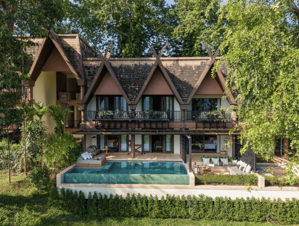 Experience the Mekong Explorer Pool Suites at Anantara Golden Triangle Elephant Camp & Resort