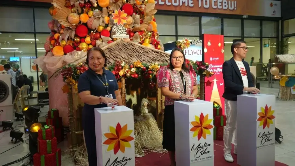 Mactan-Cebu International Airport Celebrates the Holidays with a Symbol of Hope and Togetherness