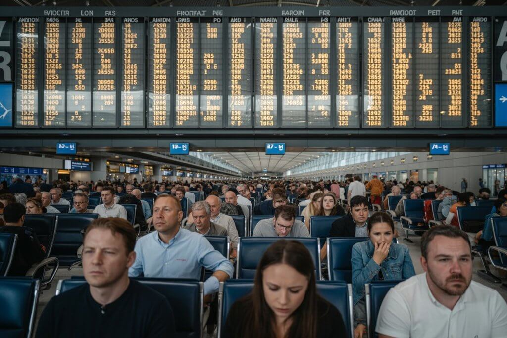 US Sees Massive Flight Disruptions with Hundreds Cancelled and Thousands Delayed, Affecting Top Airlines and Key Cities