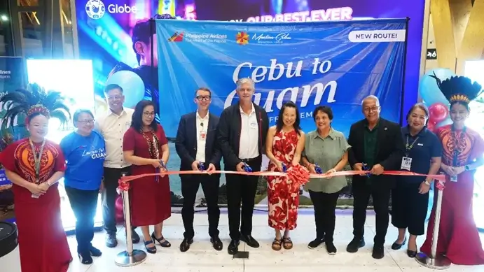Philippine Airlines inaugurates Cebu-Guam nonstop service operating three times a week
