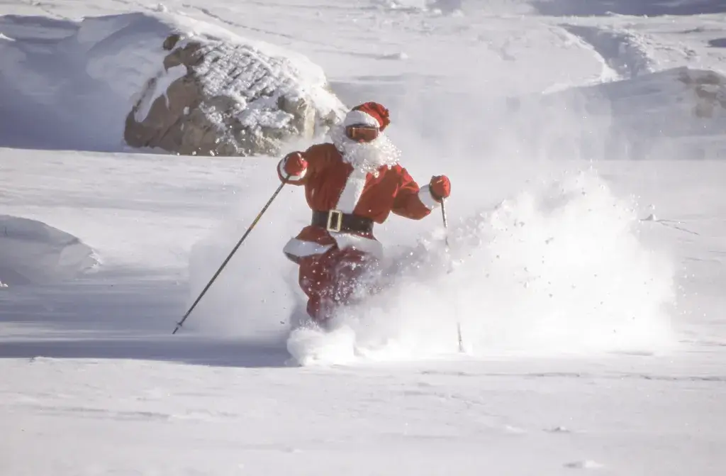 Experience Whistler Blackcomb’s Iconic Dress Like Santa Ski Celebration and Its Roots