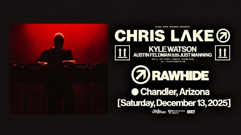 Catch Chris Lake’s Electrifying Set with Kyle Watson at Rawhide Event Center in Phoenix