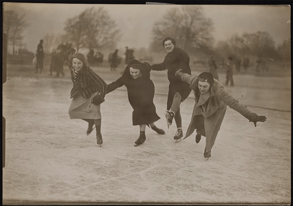 How Four Tipsy Skaters and Festive Winter Photos Capture the Spirit of Patience, Courage, and Shared Joy