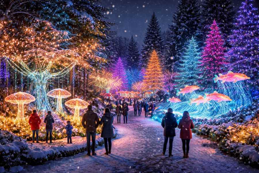 Experience the Magic of the VanDusen Festival of Lights in Vancouver This Holiday Season