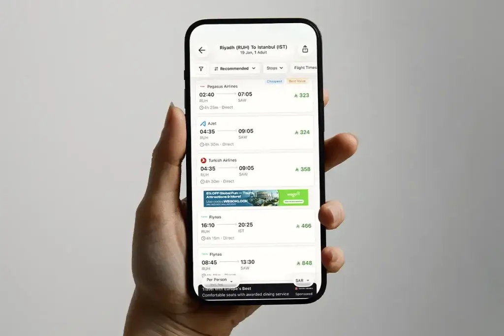 How Wego Ensures Saudi Travelers Find the Best Flight Deals with Transparency and Choice